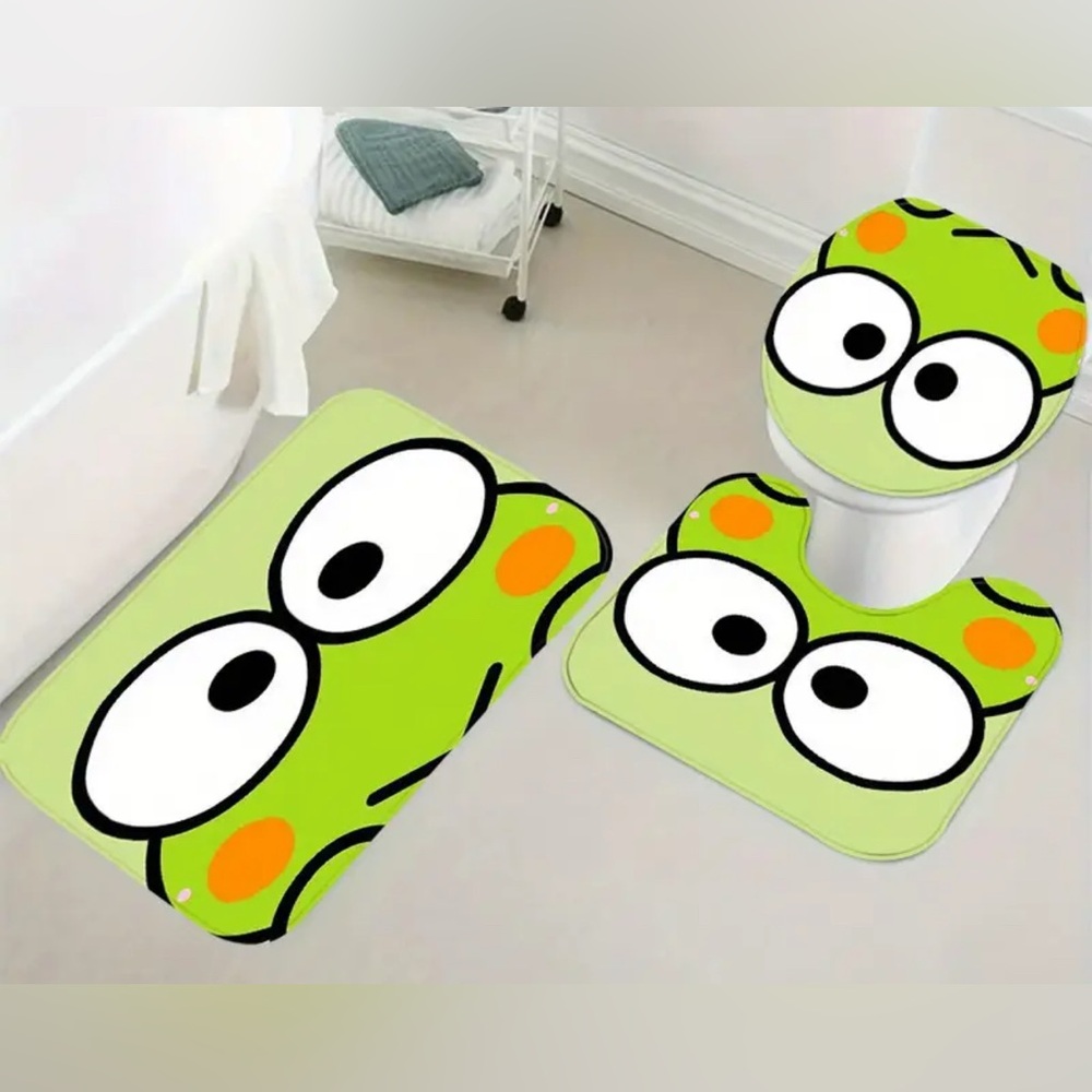 Frog Design Bath Mat Set - Picture 7 of 9